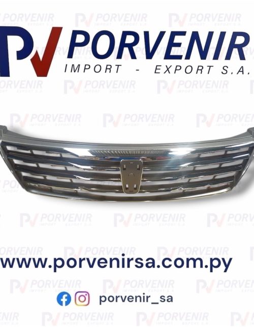 Parrilla Frontal TOYOTA Premio 260, 2007 al 2010 NIQUELADO (TAILANDES)