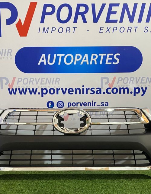 Parrilla Frontal Hilux 2021 al 2024 Negro